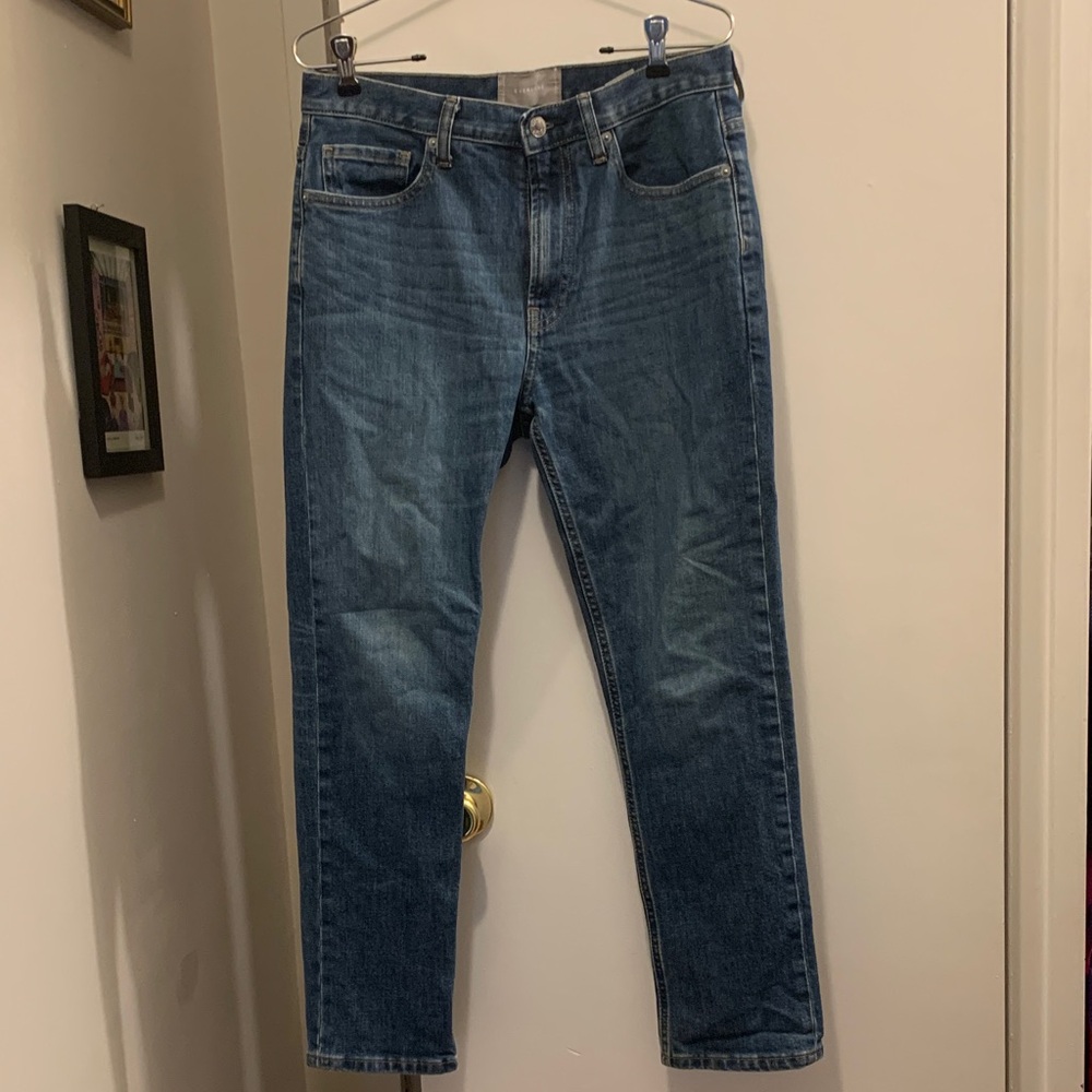 Everlane Women's Boyfriend Jeans in Blue